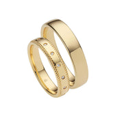 Rauschmayer First Individual Love - Trauringe mit 15 Brillanten